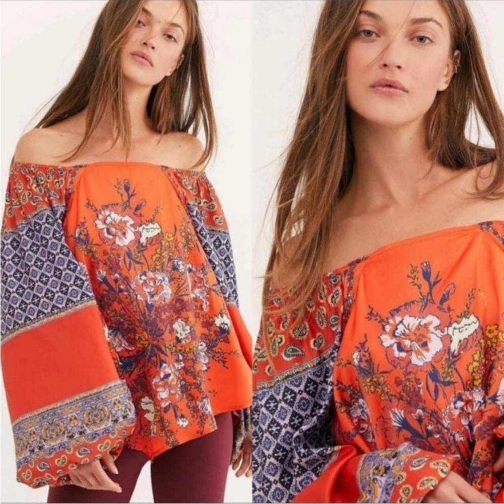 Free people Positano boho tunic top - Picture 4 of 11